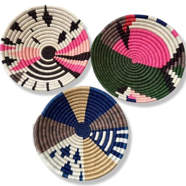 7 iraba hand made baskets